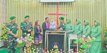 Perkokoh Toleransi Koramil Pesantren Kunjungi 10 Gereja Pada Rangkaian Kegiatan Ibadah Natal 2025