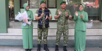 Kodim 0809/Kediri Gelar Acara Tradisi Lepas dan Sambut Dandim