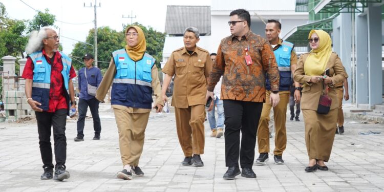 Pemkab Kediri Dorong Kontraktor Percepat Pengerjaan Pasar Ngadiluwih