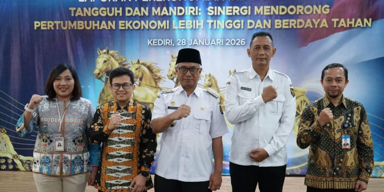 Wakil Wali Kota Dan Bank Indonesia Kediri Kolaborasi Dorong Ketangguhan dan Kemandirian Ekonomi Kota Kediri