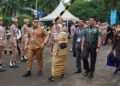 Mas Dhito Bareng Mbak Dewi dan Forkopimda Ikuti Rakornas di Sentul
