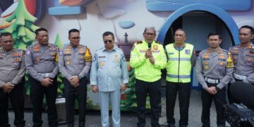 Tim Korlantas Polri Tinjau Simpang Mengurangi Kediri