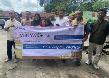 Selama Bulan Ramadhan, Bulog Kediri Telah Salurkan 557.244 Liter Minyakkita