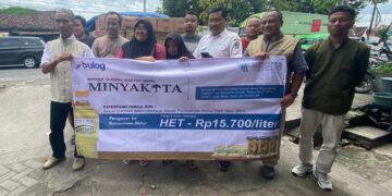 Selama Bulan Ramadhan, Bulog Kediri Telah Salurkan 557.244 Liter Minyakkita