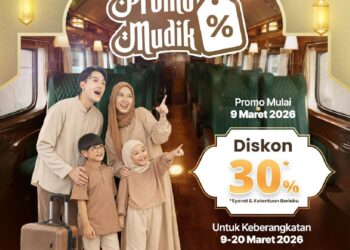 Sambut Lebaran, KAI Daop 7 Madiun Hadirkan Promo “Ramadhan Festive”, Tiket Mulai 150.000