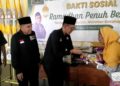 PSHT Cabang Kota Kediri Pusat Madiun Bagikan Ratusan Paket Zakat kepada Warga