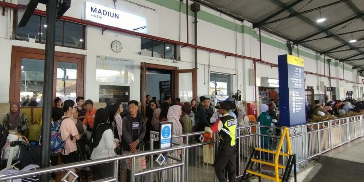 Selama Momen Lebaran 2026, Daop 7 Madiun Layani 492.095 Pelanggan