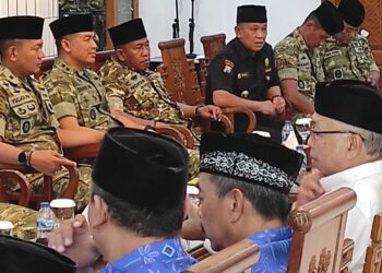 Dandim Kediri Silaturahim Ke Ponpes Wali Barokah, Ini Tujuannya
