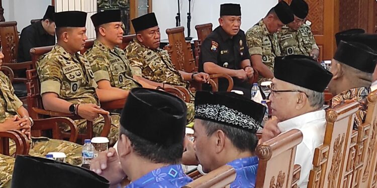 Dandim Kediri Silaturahim Ke Ponpes Wali Barokah, Ini Tujuannya