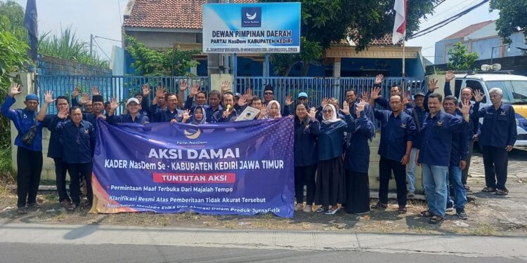NasDem Kabupaten Kediri Keberatan atas Cover Majalah Tempo, Minta Klarifikasi dan Permintaan Maaf