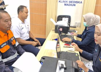 Pastikan Pekerja Kondisi Prima, KAI Daop 7 Madiun Gelar Medical Check Up Serentak