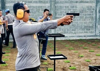 Polres Kediri Resmi Memiliki Lapangan Tembak Takhta Dharaka
