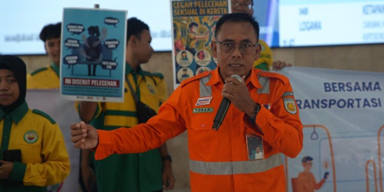 KAI Daop 7 Gandeng Komunitas Pencinta KA Gelar Kampanye Anti Pelecehan Seksual, Ini Tujuannya