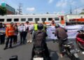Semangat Harkitnas, KAI Daop 7 Madiun Gandeng Generasi Muda Aksi Keselamatan Perlintasan Sebidang